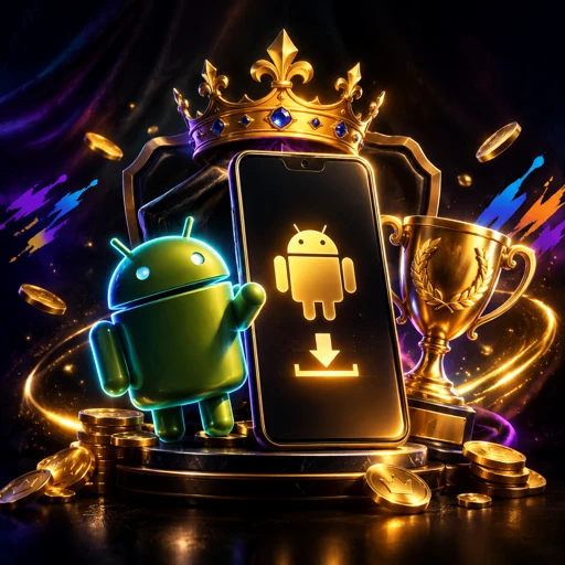 Sequência de telas mostrando a instalação do arquivo APK no Android, do download até a confirmação